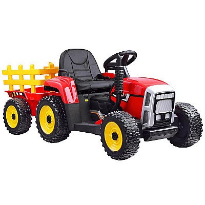Tractor With A Trailer For A Battery + Pa0242 Remote Control PA0242 RO