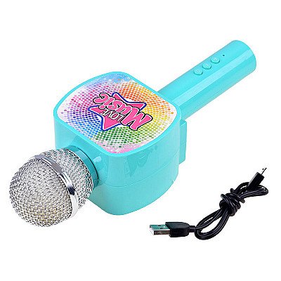 Mėlynas karaokė mikrofonas Love Music