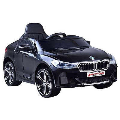 Vaikiškas Elektromobilis BMW 6 GT Juodas