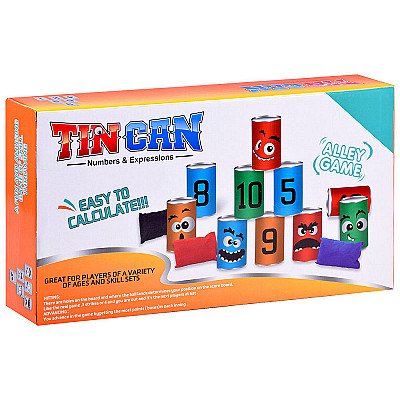 Arkadinis žaidimas su spalvotomis skardinėmis Tin Can