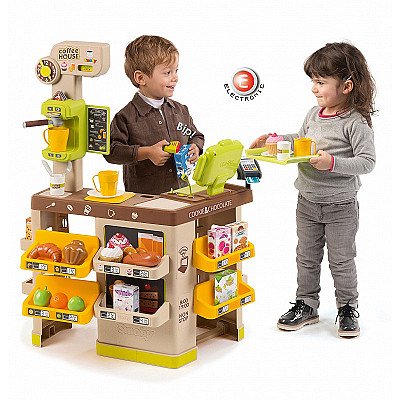 Žaislinė kavinė su priedais Simba Smoby