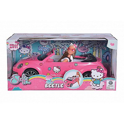 Simba Steffi Lėlė Volkswagen Beetle Kabriolete Hello Kitty
