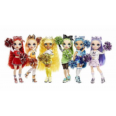Vaivorykštės Vidurinės Mokyklos Sirgalių Lėlė - Jade Hunter Cheerleader Doll