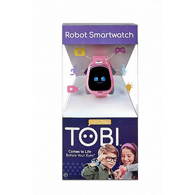 Little Tikes Robotas Tobi Smartwatch Žaidimai Vaizdo Kamera Fitness Pink