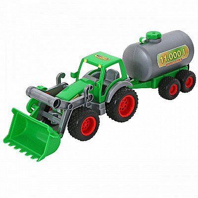 Wader Traktor Loader Giant Krautuvas Su Rezervuaru