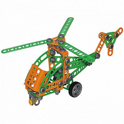 Vaikiškas konstruktorius sraigtasparnis 130 detalių Wader