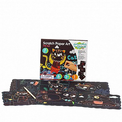 Woopie Art & Fun kūrybinis karpomas rinkinys vaikams 7 vnt.