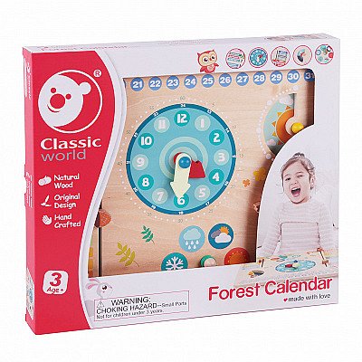 Classic World Edukacinis Kalendorius Vaikams Metų Laikai Laikas