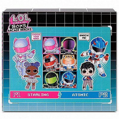 L.o.l Surprise Boys Arcade Heroes V.r. Dude Lošimo Automato Lėlė