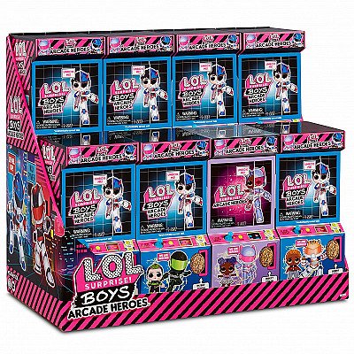 L.O.L lėlė lošimo automate Surprise Boys Arcade Heroes Gear Guy