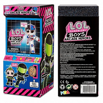 Figūrėlė lošimo automate L.O.L Surprise Boys Arcade Heroes Gear Guy LOL
