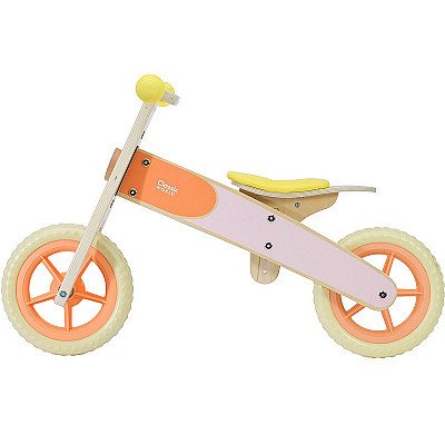 Classic World Medinis Kūdikių Bėgimo Dviratis Quiet Wheels Oranžinis