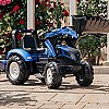 Falk Traktorius New Holland Blue Pedal Su Priekaba