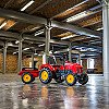 Falk Red Supercharger Pedalinis Traktorius Su Priekaba Atidaromas Nuo 3 Metų