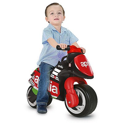 Paspiriamas balansinis vaikiškas motociklas Aprilia INJUSA