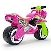 Vaikiškas rožinis balansinis motociklas INJUSA Tornado