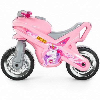 Polesie Vienaragis Bėgimo Motociklas Mx Pink Vienaragis