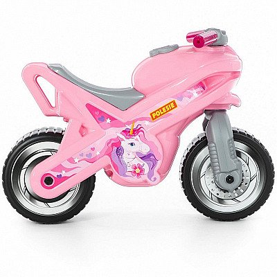 Polesie Vienaragis Bėgimo Motociklas Mx Pink Vienaragis