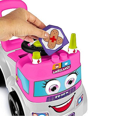 3-In-1 Kūdikių Automobilis Ambulansas Bėgimui
