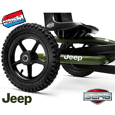 Berg Pedalinis Kartingas Jeep® Junior 3-8 Metų Iki 50 Kg