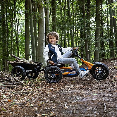 Berg Buddy B-Orange Pedalinis Kartingas Iki 50 kg. Naujas Modelis