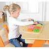 Medinis vaikiškas žaidimas spalvoms rūšiuoti Tots & Hoops Sorter