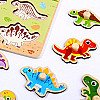 Vaikiška medinė dėlionė Dinozaurai Tooky Toy