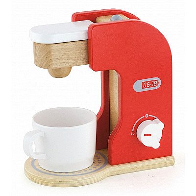 Medinis vaikiškas kavos aparatas su priedais TOOKY TOY