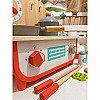 Vaikiška medinė griliaus virtuvėlė 2in1 Tooky Toy