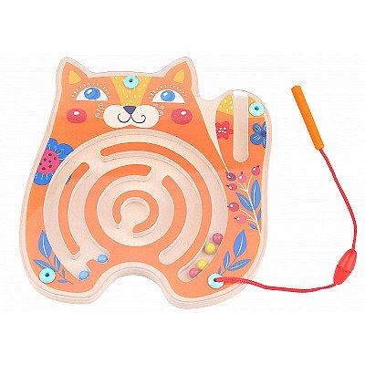 Vaikiška arkadinė lenta magnetinis kačių labirintas Tooky Toy
