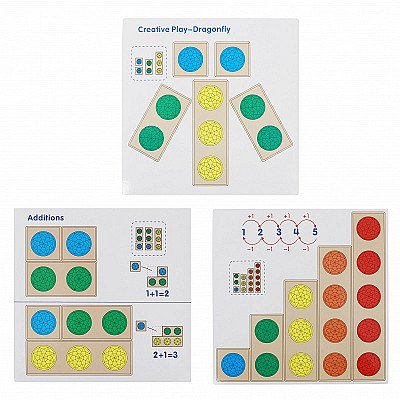Edukacinis žaidimas skaičių formų ir spalvų mokymasis Masterkidz