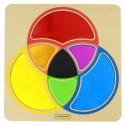 Vaikiškas edukacinis spalvų žaidima Masterkidz