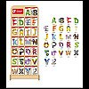 Vaikiškas medinis pakabinamas sieninis raidžių žaidimas Classic World