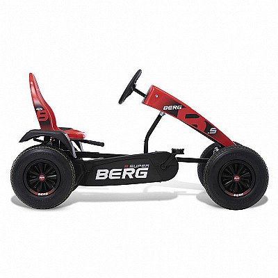 Berg Gokart pedalams Xl B.super Red Bfr pripučiami ratai nuo 5 metų iki 100 kg