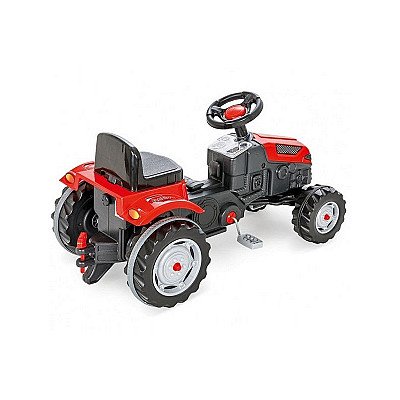 Woopie pedalinis traktorius Farmer Gotrac Maxi su priekaba