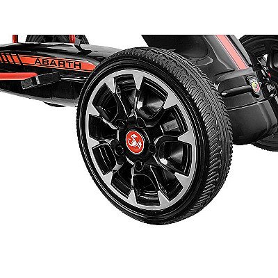 Gokart Abarth For Pedals Big Soft Wheels Pa0167