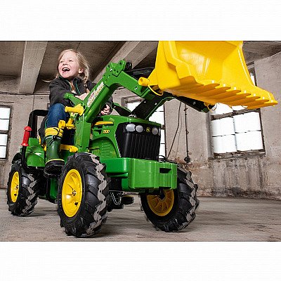 Vaikiškas Minamas Traktorius su Pavarom nuo 3-8 Metų John Deere