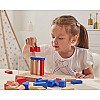 Medinės Statybinės Montessori 3D Kaladėlės Viga Toys