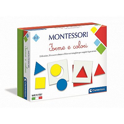 Spalvotos Montessori Figūrėlės Clementoni